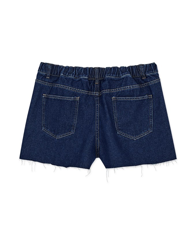 Casual Chic Ripped Denim Shorts