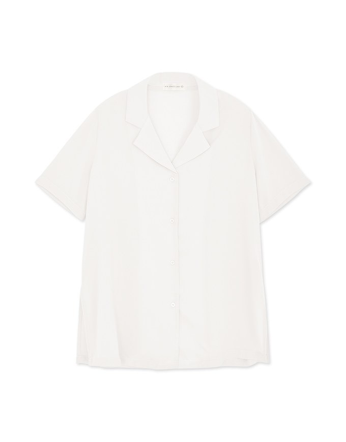 Smart Casual Short Sleeve Chiffon Blouse