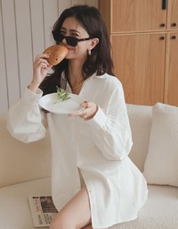 Minimal Simplicity Long Blouse
