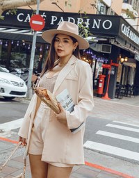 Edgy Smart Suit Short