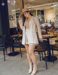 Edgy Smart Suit Short