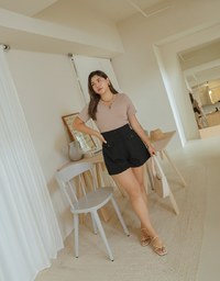 Casual Cool High-Waist Pleated Short